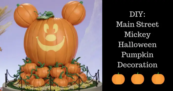 VIDEO: Make Your Own Mickey Halloween Pumpkin Decoration
