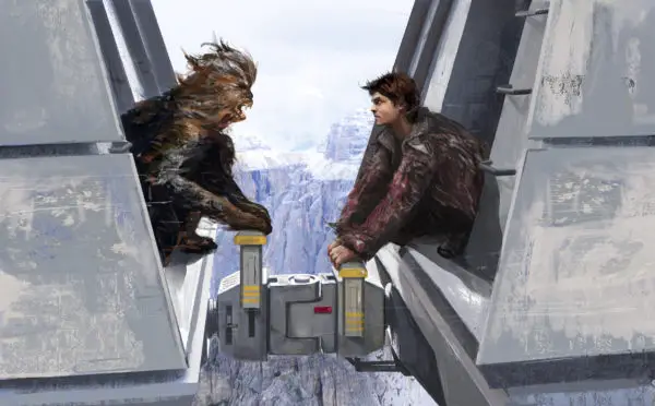 "SOLO: A Star Wars Story" Bonus and Concept Art: Han & Chewie