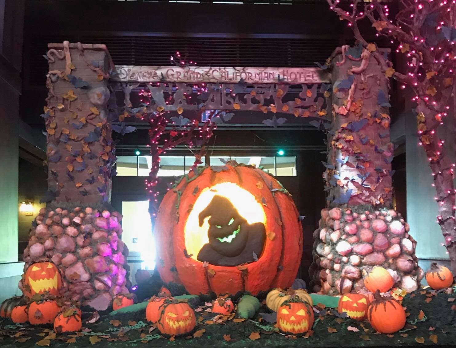 Oogie Boogie Brings His Eerie Charm to the Lobby at Disney’s Grand Californian Hotel & Spa