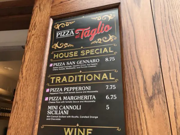 New Pizza Window Now Open In Italy Pavilion At Epcot