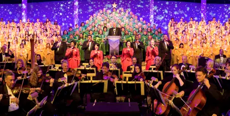 New Candlelight Processional Narrators & Food for Epcot International Festival of the Holidays