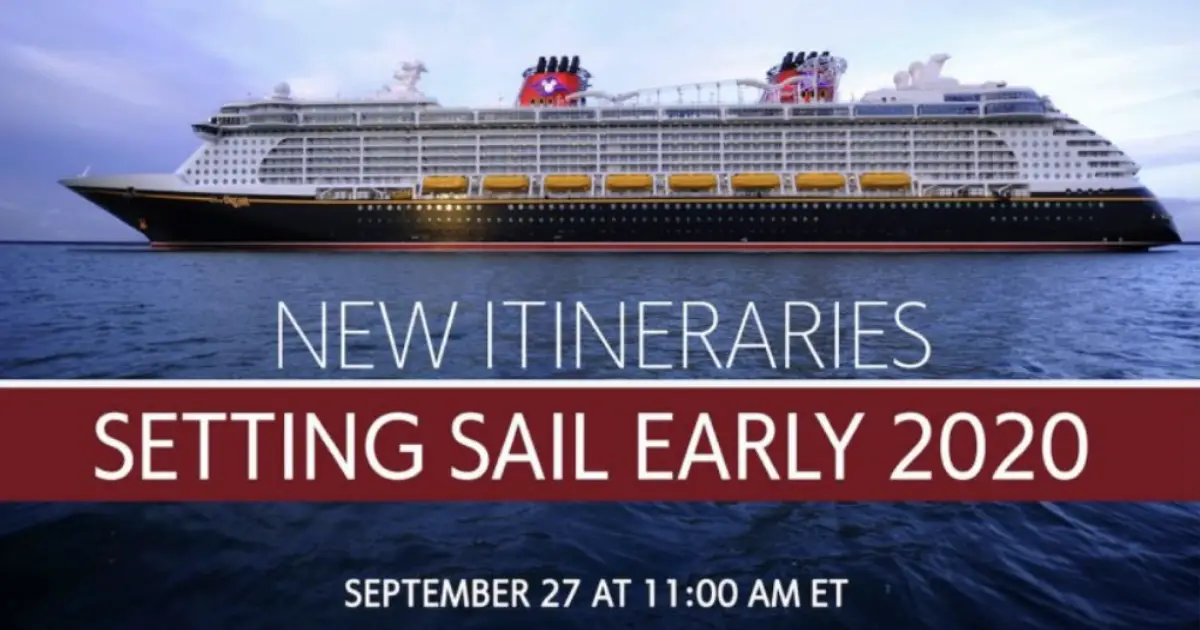 Watch it LIVE! Disney Cruise Line Unveils New 2020 Cruises | Chip and ...