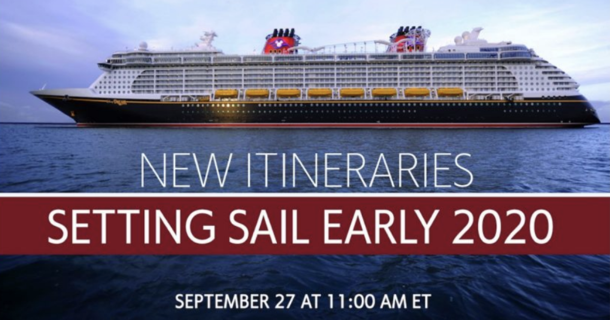 Watch it LIVE! Disney Cruise Line Unveils New 2020 Cruises | Chip and ...