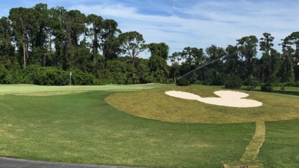 New Mickey-Shaped Sand Bunkers Added To Walt Disney World Golf Courses