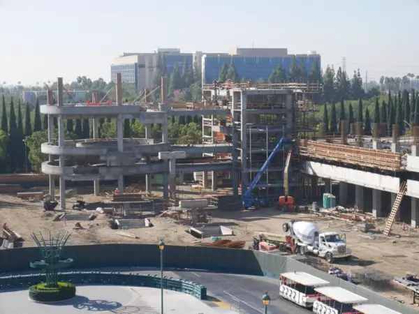 New Disneyland Parking Structure - Construction Update