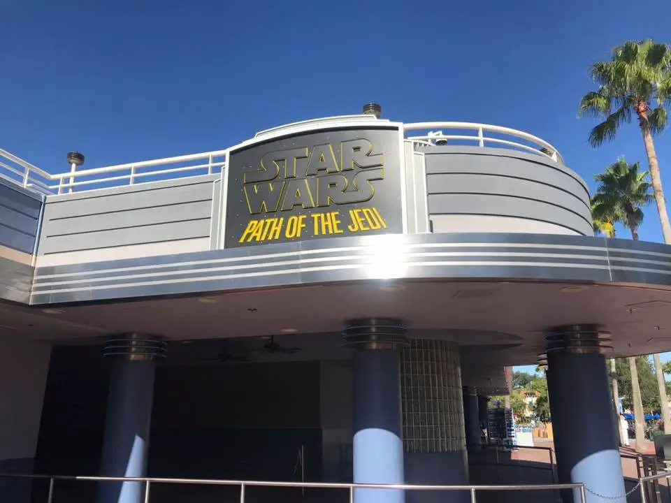 Star Wars: Path of the Jedi Closed at Hollywood Studios