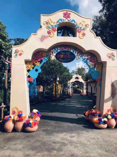 Director of Coco Tweets Pics of Coco Area in Shanghai Disneyland