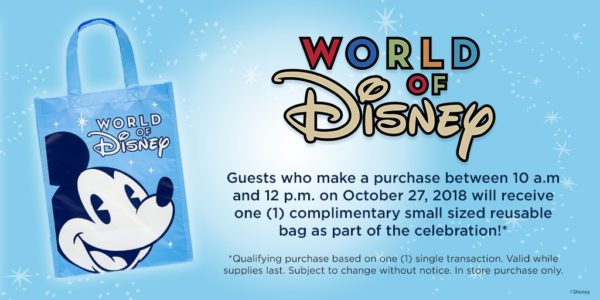 Word of Disney Grand Reveal with Free Small Shopping Bag With Purchase!