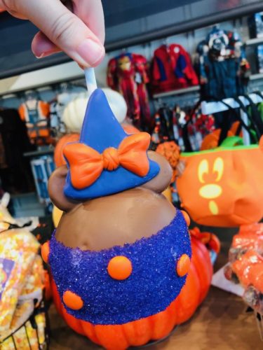 It's time for the Disney specialty Halloween apples at Goofy’s Candy Co. at Disney Springs!