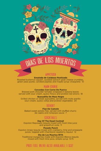 Celebrate Dias De Los Muertos At Tortilla Jo's
