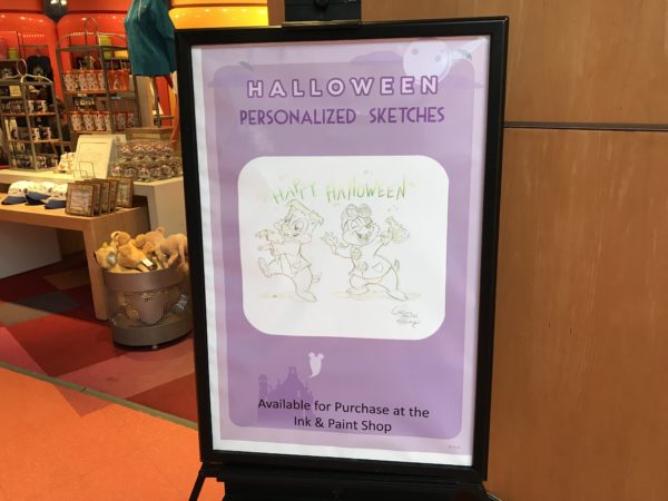 Halloween Personalized Sketches - Art of Animation