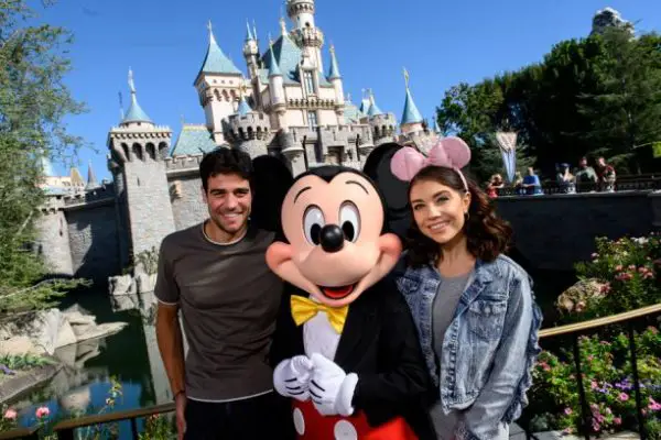 'Dancing With the Stars' Contestants Visit Disneyland Resort