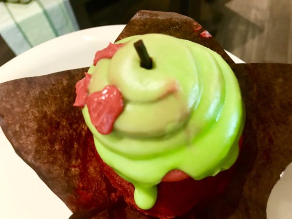 Poison Apple Cupcake is a Devilish Delight