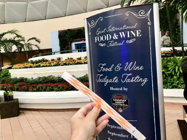 Epcot Food & Wine Tailgate Tasting - Review