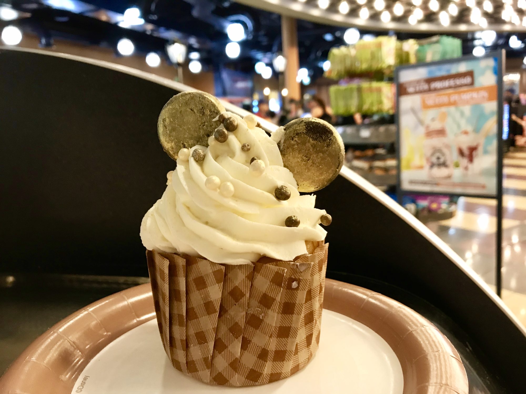 Golden Mickey Cupcake Premieres at All-Star Movies