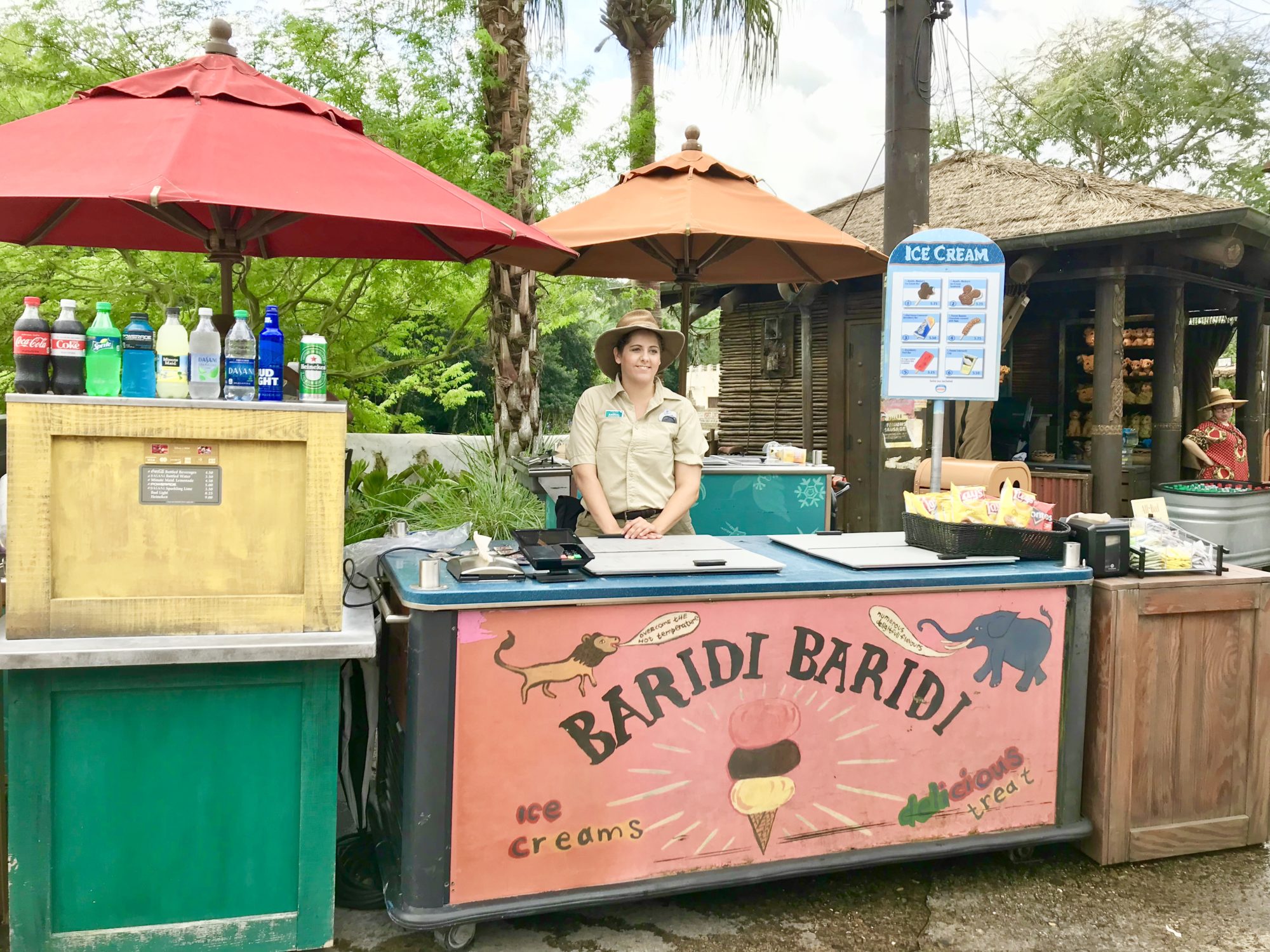 Concession Cart Pops Up in Harambe Village