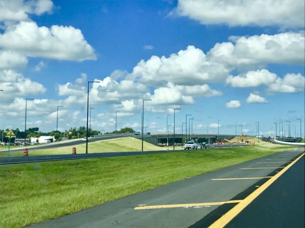 Southbound World Drive Overpass Opens