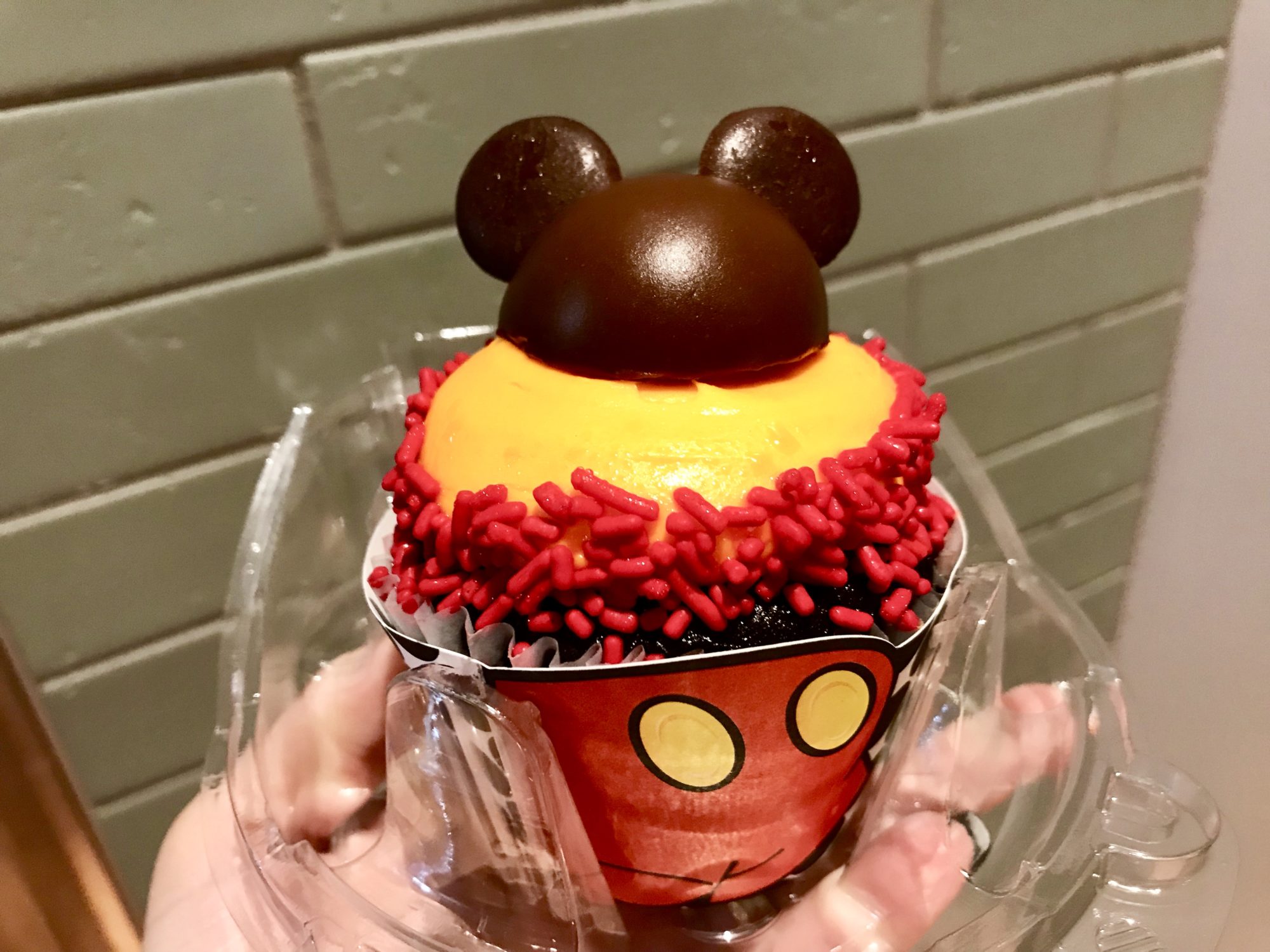 Mickey Mouseketeer Cupcake is Delightful