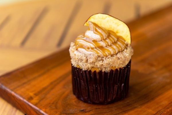 Caramel Apple Cupcake Available at Flame Tree Barbecue