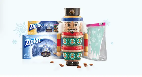 New Holiday Ziploc Products Featuring Disney's Nutcracker
