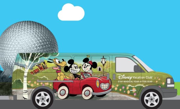Disney Vacation Club Van Fleet Gets Magical New Look