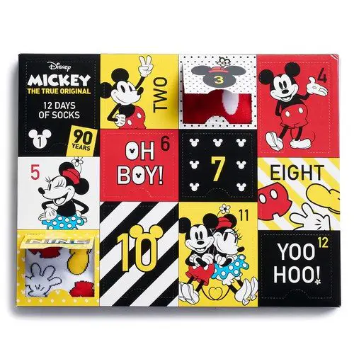 Celebrate Mickey With the 12 Days Of Mickey Socks Gift Set