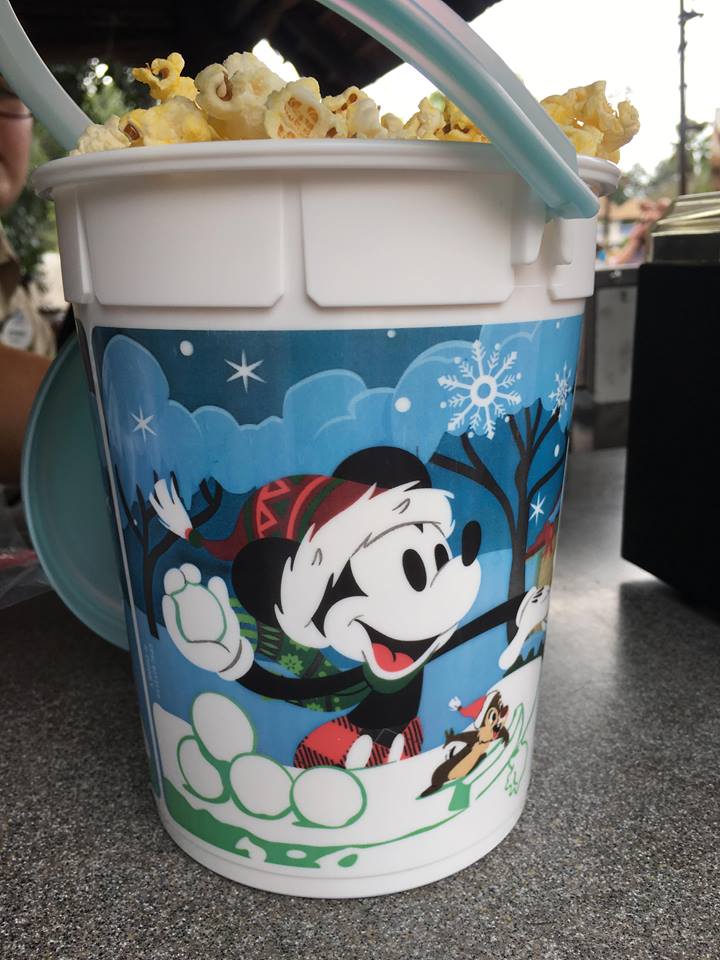 Holiday Souvenir Popcorn Buckets At The Disney Parks Chip and Company