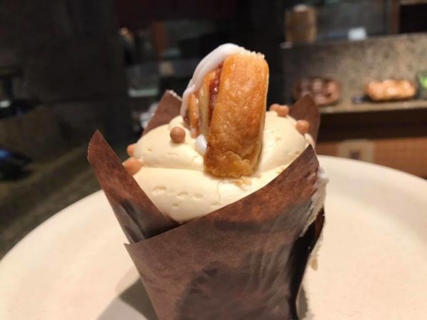 Cinnamon Roll Cupcake at Roaring Fork