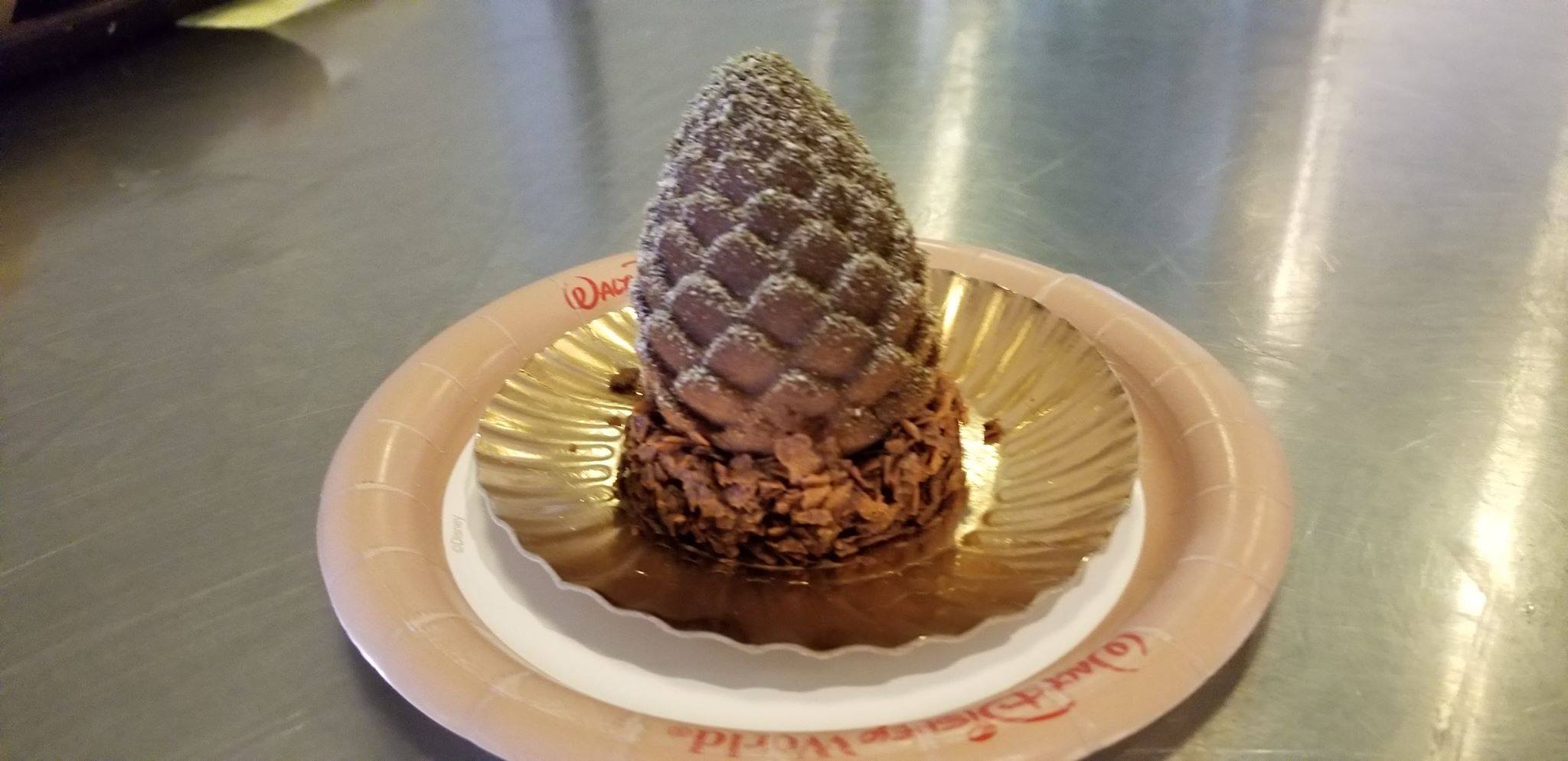 Chocolate Chestnut Pinecone at Backlot Express Chip and Company
