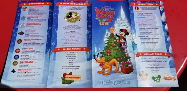 Mickey's Very Merry Christmas Party Maps
