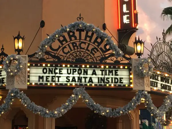 Meet Santa at Disney's Hollywood Studios