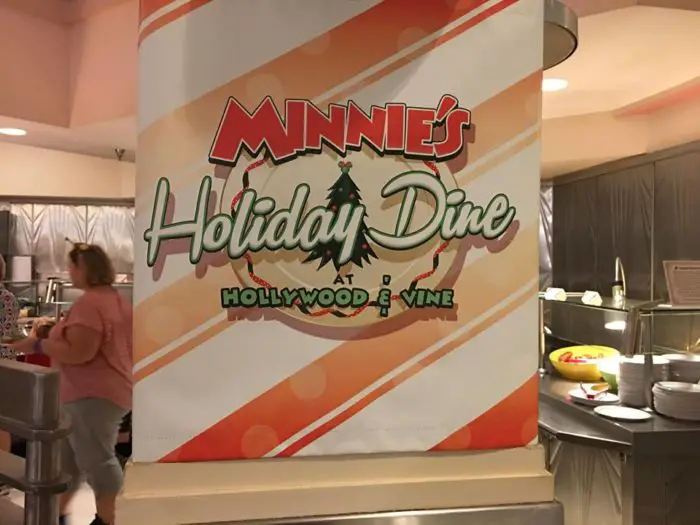 Minnie's Holiday Dine at Hollywood and Vine