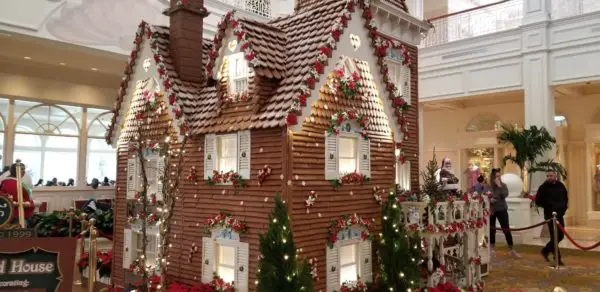 The Gingerbread House at the Grand Floridian is Complete