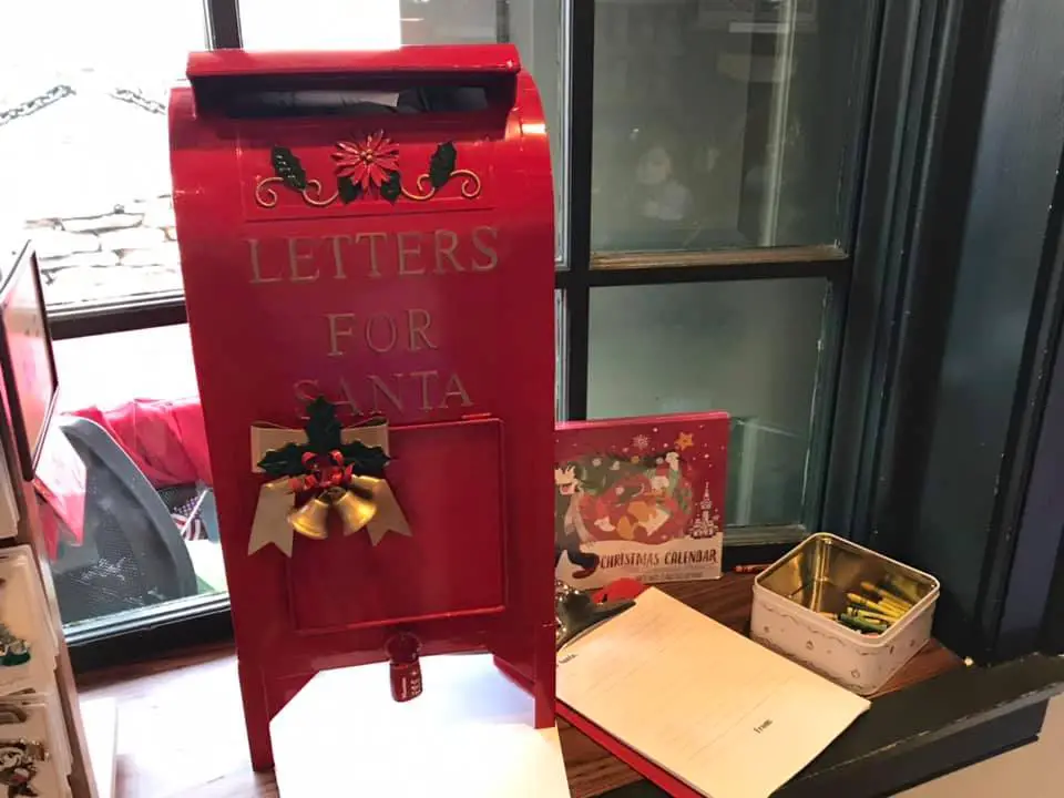 Letters For Santa at Ye Olde Christmas Shoppe with Completed Refurbishment