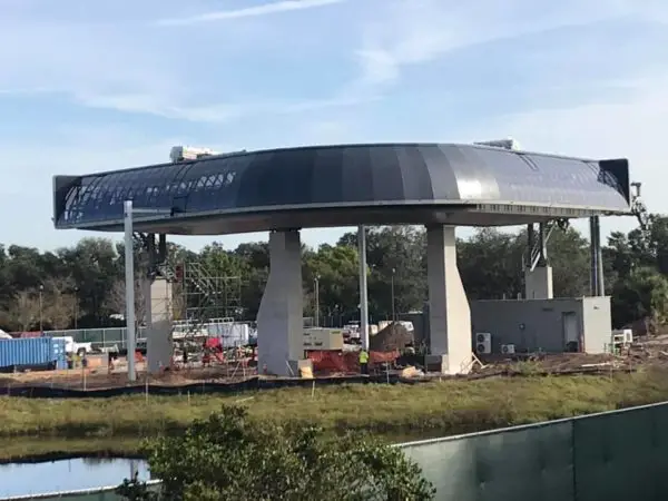 This Just In- Skyline Update - Epcot Terminal is Looking Great