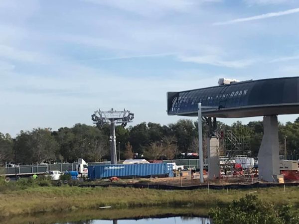 This Just In- Skyline Update - Epcot Terminal is Looking Great