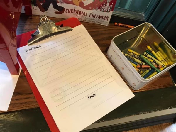 Letters For Santa at Ye Olde Christmas Shoppe with Completed Refurbishment
