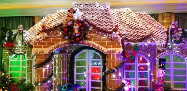 2018 Disney Cruise Line Gingerbread House Competition