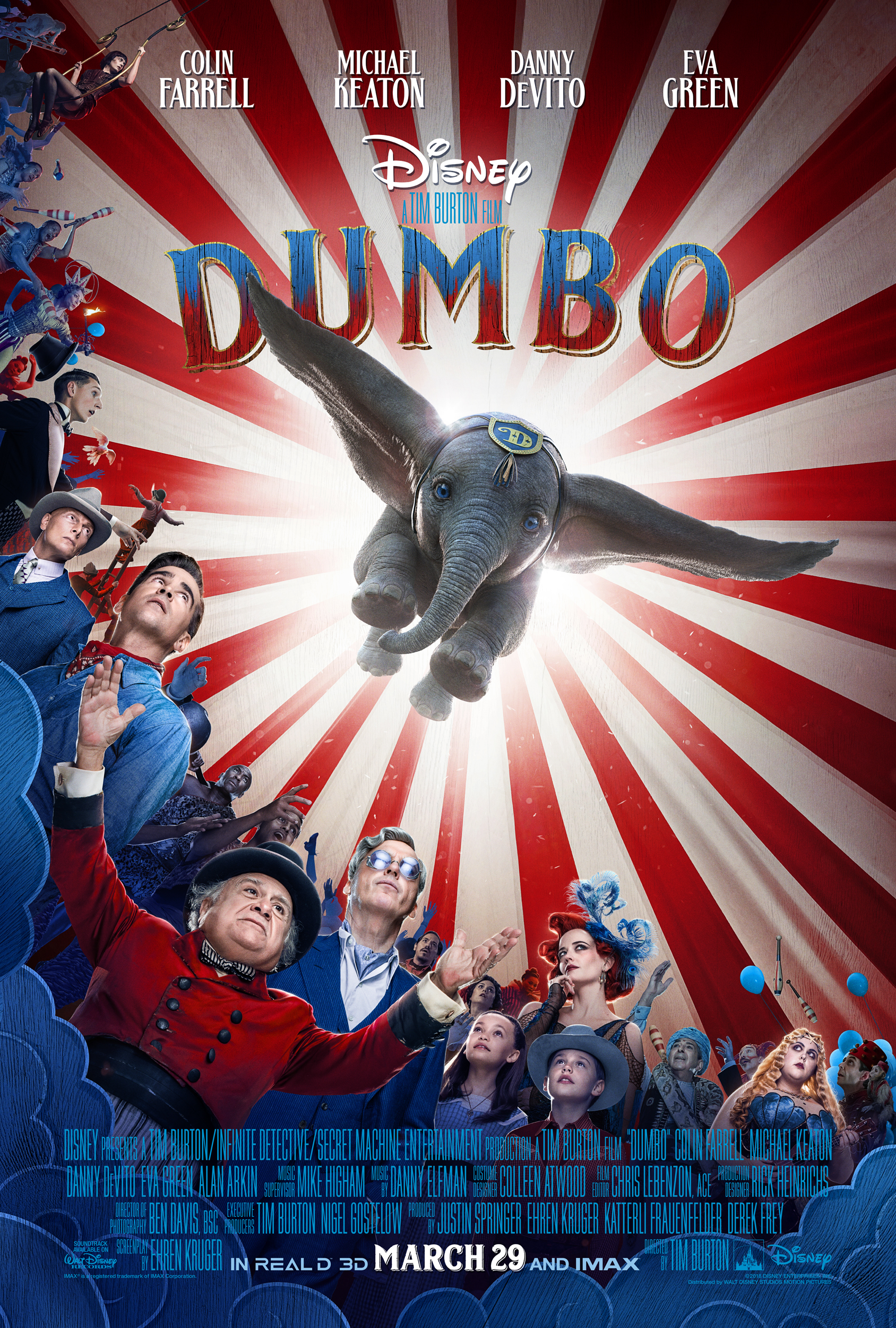 First Look at Disney’s Live Dumbo Action Movie