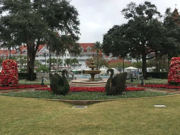 The Grand Floridian is All Decorated for Christmas