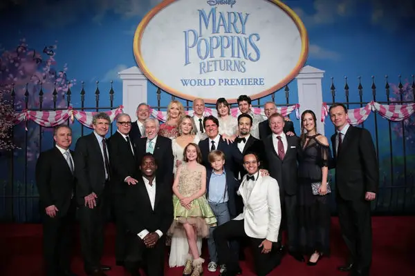 "Mary Poppins Returns" Stars Attend World Premiere Event in Hollywood, CA!
