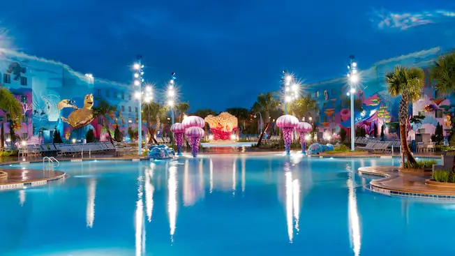 Art of Animation Resort Big Blue Pool to Close for Refurbishment