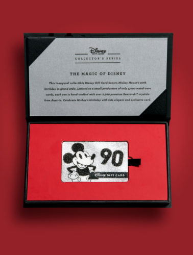 Disney Gift Card Collector’s Series Celebrates Mickey