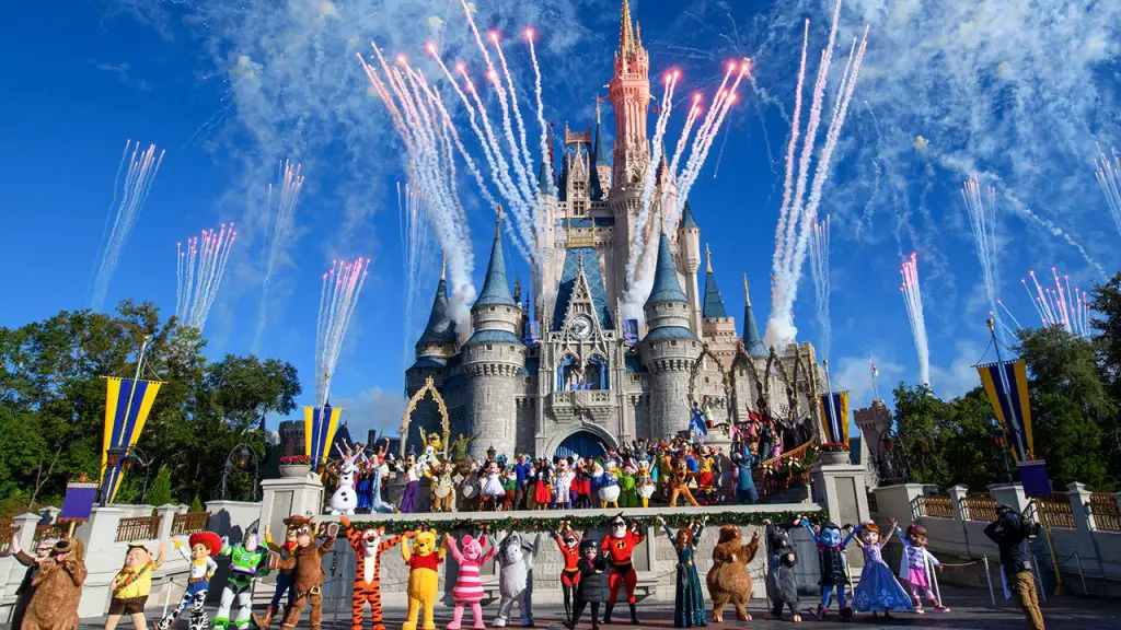 90-Character’s For Mickey’s 90th Birthday Today At Magic Kingdom!