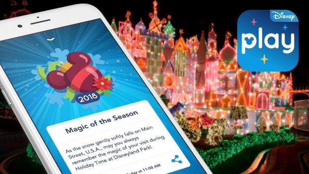 New Holiday Features Available in the Play Disney Parks App