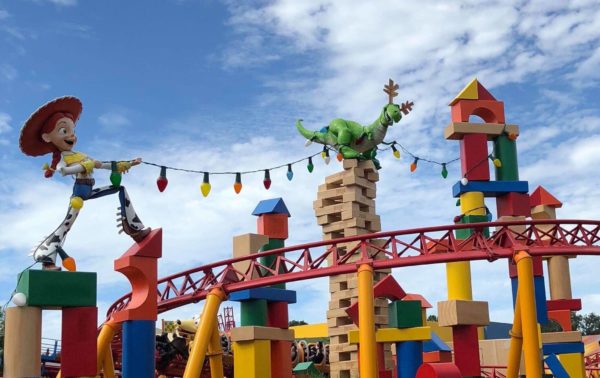 Toy Story Land Fun at Christmas 
