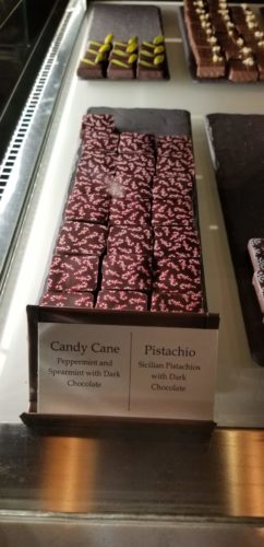 Candy cane chocolate