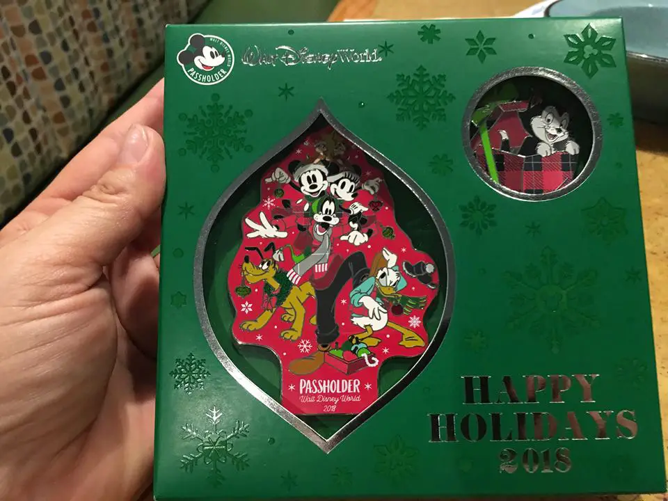 New Annual Passholder Ornament and Pin Set At The Disney Parks | Chip ...