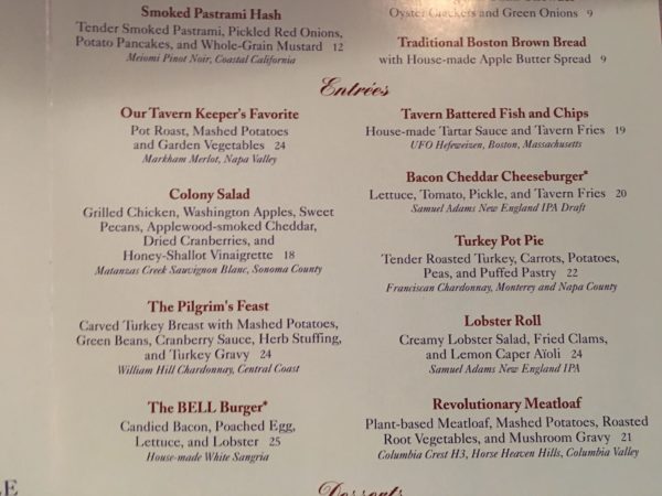 Liberty Tree Tavern Has Changed Up Their Lunch Menu
