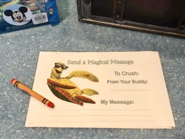 Send a Magical Message to Crush Now Being Offered At Epcot
